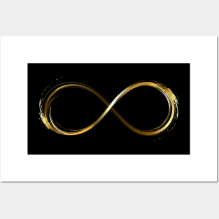 Golden Infinity Posters and Art